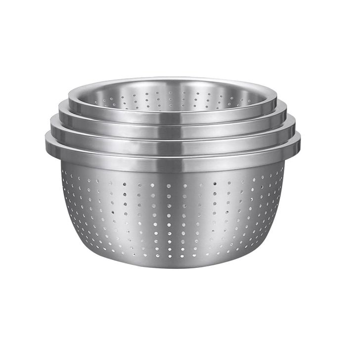 SOGA Stainless Steel Metal Basket Strainer 4PCS Set A