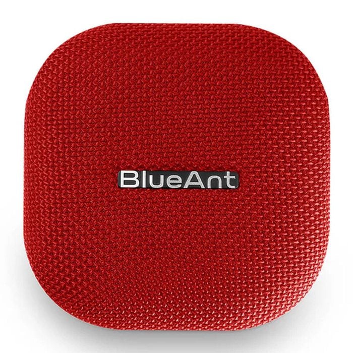 BlueAnt Wireless X0 Portable Bluetooth Speaker, Red