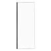 Stein 900 x 2000mm Black Project Shower - Return Panel Only