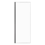 Stein 900 x 2000mm Black Project Shower - Return Panel Only
