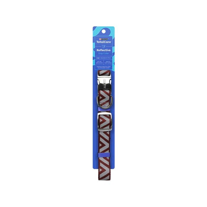 Purina Total Care Large Orange Reflective Dog Collar