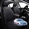 Car Seat Cover for Subaru Liberty 2003 - 2009 4GEN - Black-Front Only