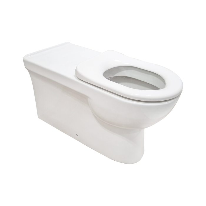 Johnson Suisse White P Trap Wall Faced Pan With White Seat