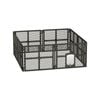 i.Pet Dog Playpen Enclosure 8 Panel Pet Fence Plastic Play Pen