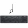 Dell Wired Collaboration Kb525c Keyboard - Cable Connectivity - Usb Type C, Usb Type A Interface - English (us)