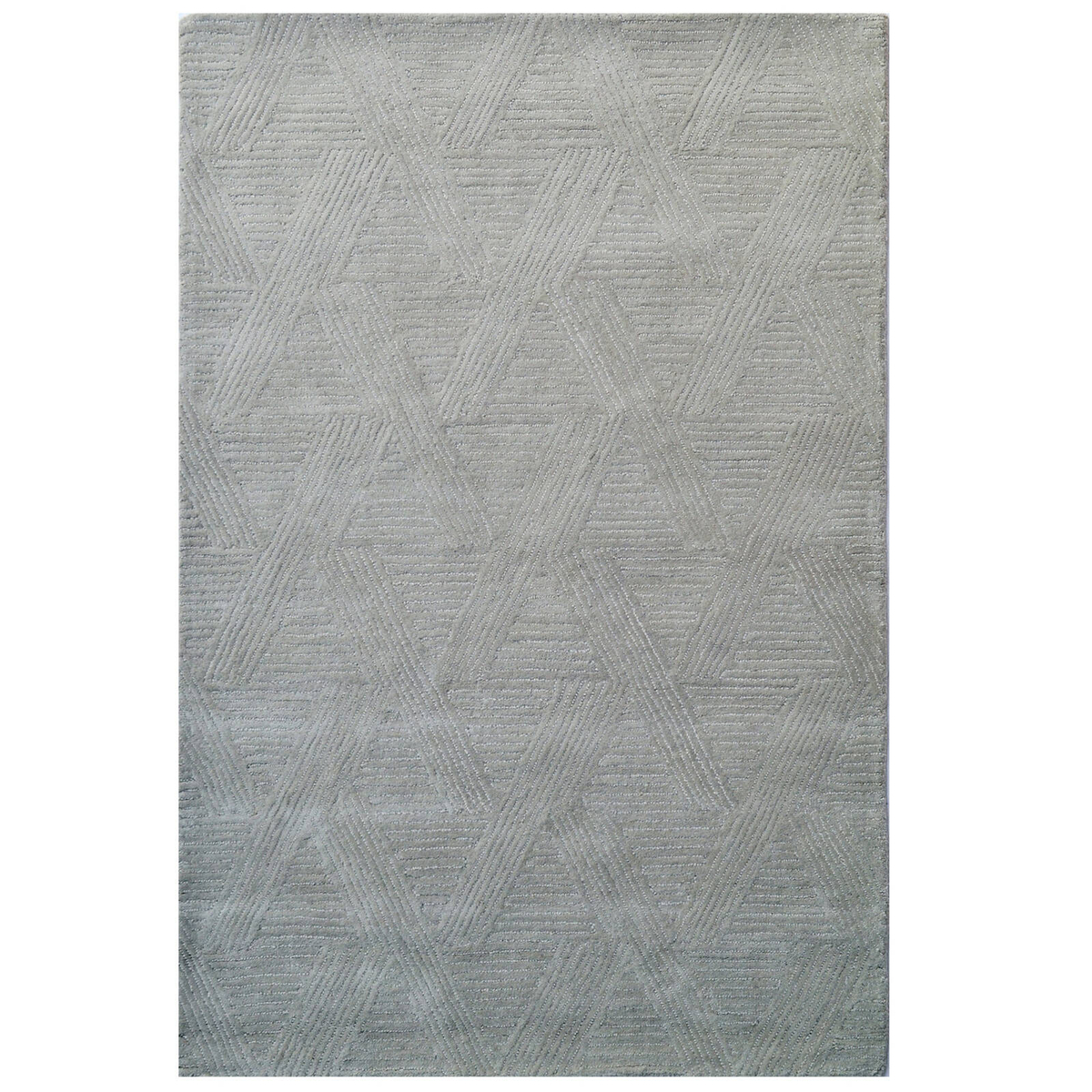 Contemporary Handmade Wool Rug-Paradise 6347-Grey-160x230cm - Bunnings ...