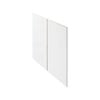 2400 x 1200mm 12mm Lining Panel White MDF Primed Batten 300mm - 2400mm