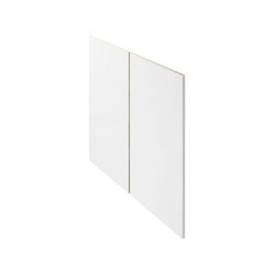 2400 x 1200mm 12mm Lining Panel White MDF Primed Batten 300mm - 2400mm