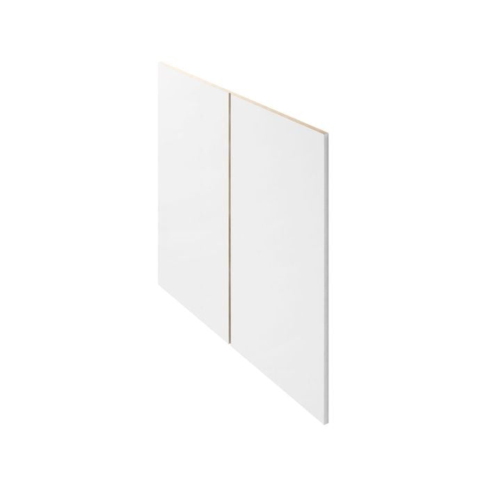 2400 x 1200mm 12mm Lining Panel White MDF Primed Batten 300mm - 2400mm