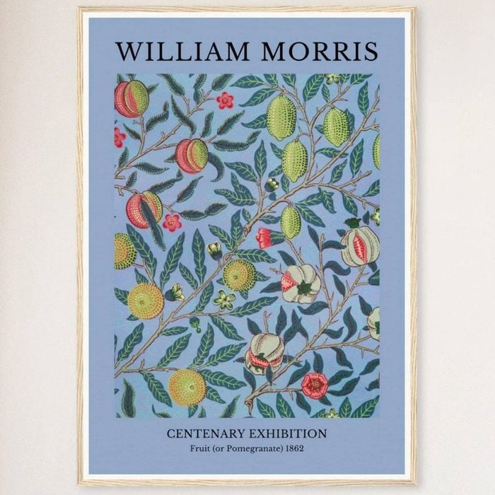 Galrie William Morris 1862 Centenary Exhibition Pomegranate Print Timeless Elegance, Wood Frame, A3 30 x 42cm (12 x 16inch)
