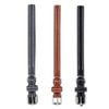 3PK Paws & Claws 30-45cm Leather Look Padded Dog Collar w/ Stitch Small - Assorted