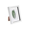 Nicola Spring 5 X 7" 3d Shadow Box Photo Frame - Craft Display Picture Frame With 4 X 6" Mount - Glass Aperture - White