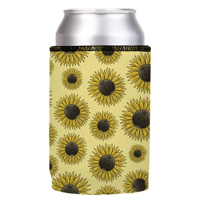 Stubbyz Yellow Sunflowers Stubby Cooler