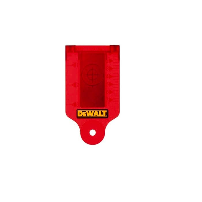 DeWALT Red Laser Target Card