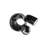 Brilliant Black Frontier B22 DIY Twin LED Security Light