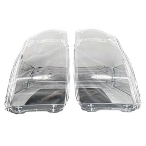 2 x Headlamp Headlight Lens Covers Fit For Range Rover Sport L320 2010-2013