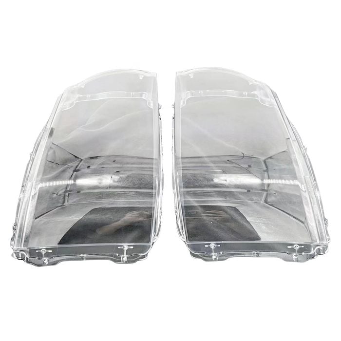 2 x Headlamp Headlight Lens Covers Fit For Range Rover Sport L320 2010-2013