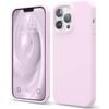 Silicone Phone Case For iPhone 12 Pro Shockproof Microfiber Lining - Lilac