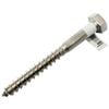 Zenith M12 x 70mm 316 Stainless Steel Coach Screw