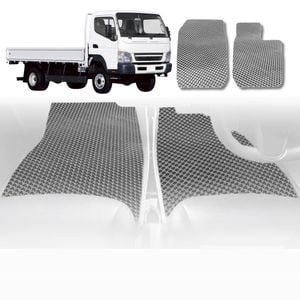 6D Diamond Car Floor Mats for Mitsubishi Fuso Canter (8th Gen)2010-Current-Outback GT