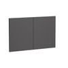 Kaboodle 900mm Toasted Clove Modern Med Rangehood Doors - 2 Pack