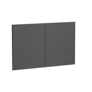 Kaboodle 900mm Toasted Clove Modern Med Rangehood Doors - 2 Pack