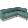 Judith Sectional Sofa with Right Chaise Linen - Green