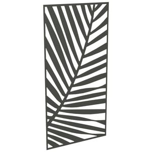ProtectorAl 300-1200 x 1201-2400mm Woodland Grey Palm Unframed Solid Aluminium Decorative Panel