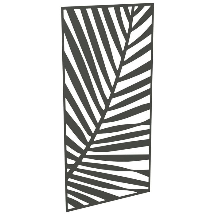 ProtectorAl 300-1200 x 1201-2400mm Woodland Grey Palm Unframed Solid Aluminium Decorative Panel