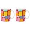 2PK Ashdene Puli Puli by Keturah Zimran Red Mug 350ml New Bone China