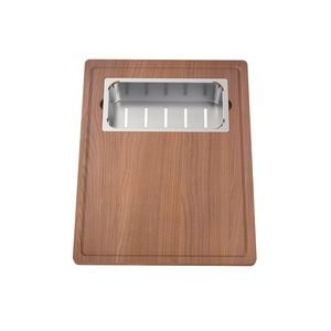 Clark Prism Chopping Board And Stainless Steel Colander Set