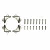 Everhang Steel Mirror Clips Corners - 4 Pack