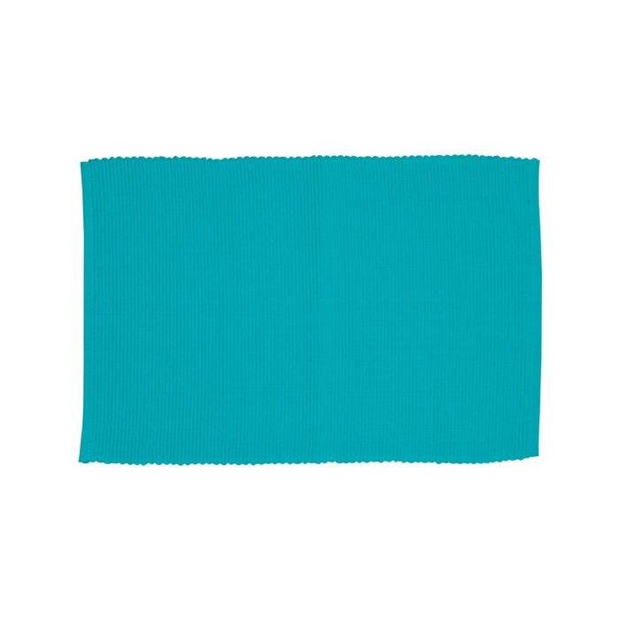 Lollipop Ribbed Placemat - Aqua