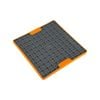 LickiMat Playdate Tuff Slow Food Bowl Anti-Anxiety Mat for Dogs - Orange