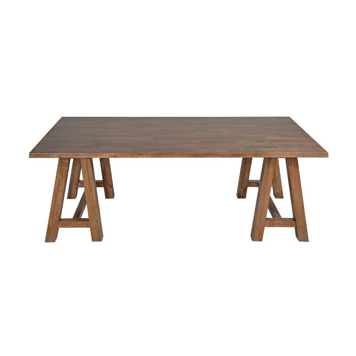 Bowral 220cm Solid Timber Dining Table French Grey