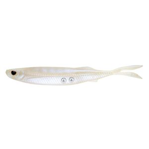 Nomad Design Live Ops Fallout Minnow 5" Soft Plastic Fishing Lure Pearl