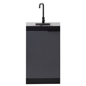 AlfrescoPlus 550mm Cadet Grey Single Sink Module