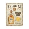 Nostalgic-Art Large Metal Hanging Plaque/Sign Tequila Served Here 30x40cm