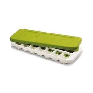 Joseph Joseph Quicksnap Plus Ice Maker Freezer Tray With Cover White/Green
