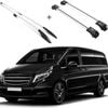ERKUL Set of Roof Side Rails Rack&Crossbar for Mercedes Vito Middle Wheel Base