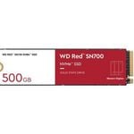 Western Digital WD Red SN700 500GB NVMe NAS SSD 3430MB/s 2600MB/s R/W 1000TBW 420K/515K IOPS M.2 Gen3x4 1.75M hrs MTBF 5yrs wty