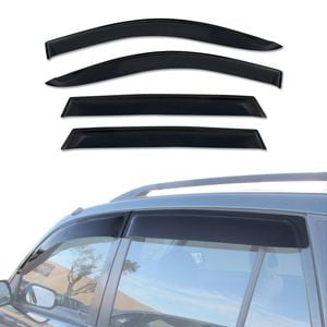 AUSGO Weather Shields For Toyota RAV4 5-Door 2000-2005 Weathershields Window Visors Wind Deflectors