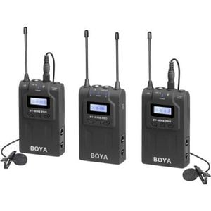 BOYA BY-WM8 Pro-K2 UHF Dual-Channel Wireless Microphone System (EOL)