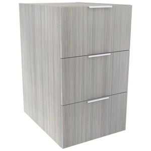 Lugna 768 x 450 x 580mm Mist 3 Drawer Storage Cabinet