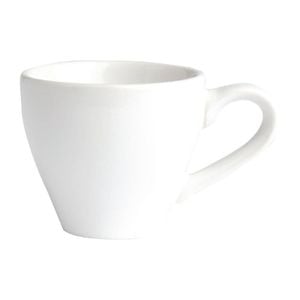 Olympia Espresso Cups Cafe White 100ml 12 Pack Commercial Kitchen Tableware
