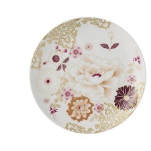 Maxwell And Williams Kimono Cake Plate Fine Bone China Gift Boxed 20cm White