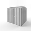 EnduraShed 2.25 x 2.25 x 2.35m Zincalume Tall Gable Roof Garden Shed