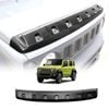 Bonnet Protector for Suzuki Jimny XL 5-Door 2023-Onwards Hood Guard Trim Cover Matt Black Rivet Style