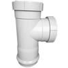 Holman 100mm PVC DWV Test Opening with Rubber Ring Joint and Dual Cap