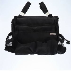 High Road HandiStash 8-Pocket Mobility Organiser Black 29x24cm